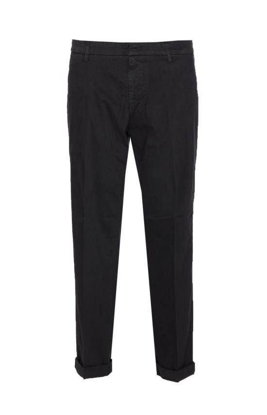 DONDUP Men Straight Pants UP688 GSE043U PTD999 Black