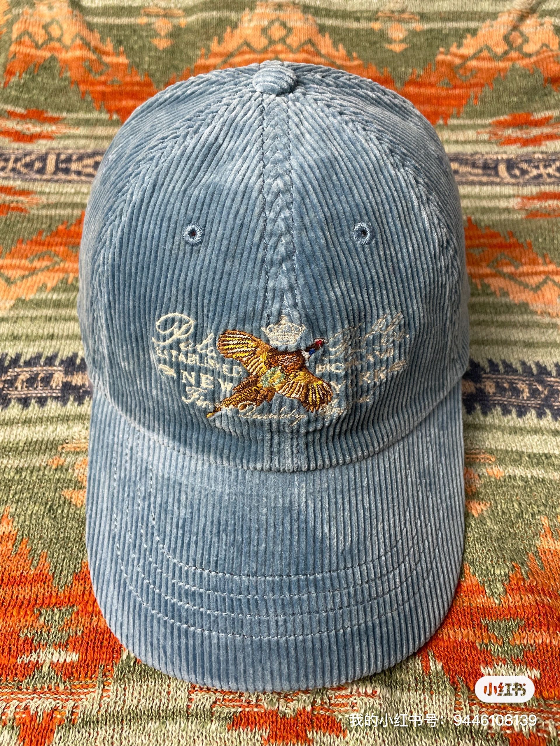 Polo Ralph Lauren Polo Ralph Lauren Corduroy Leather Rare Baseball Hat Cap Size ONE SIZE - 1 Thumbnail