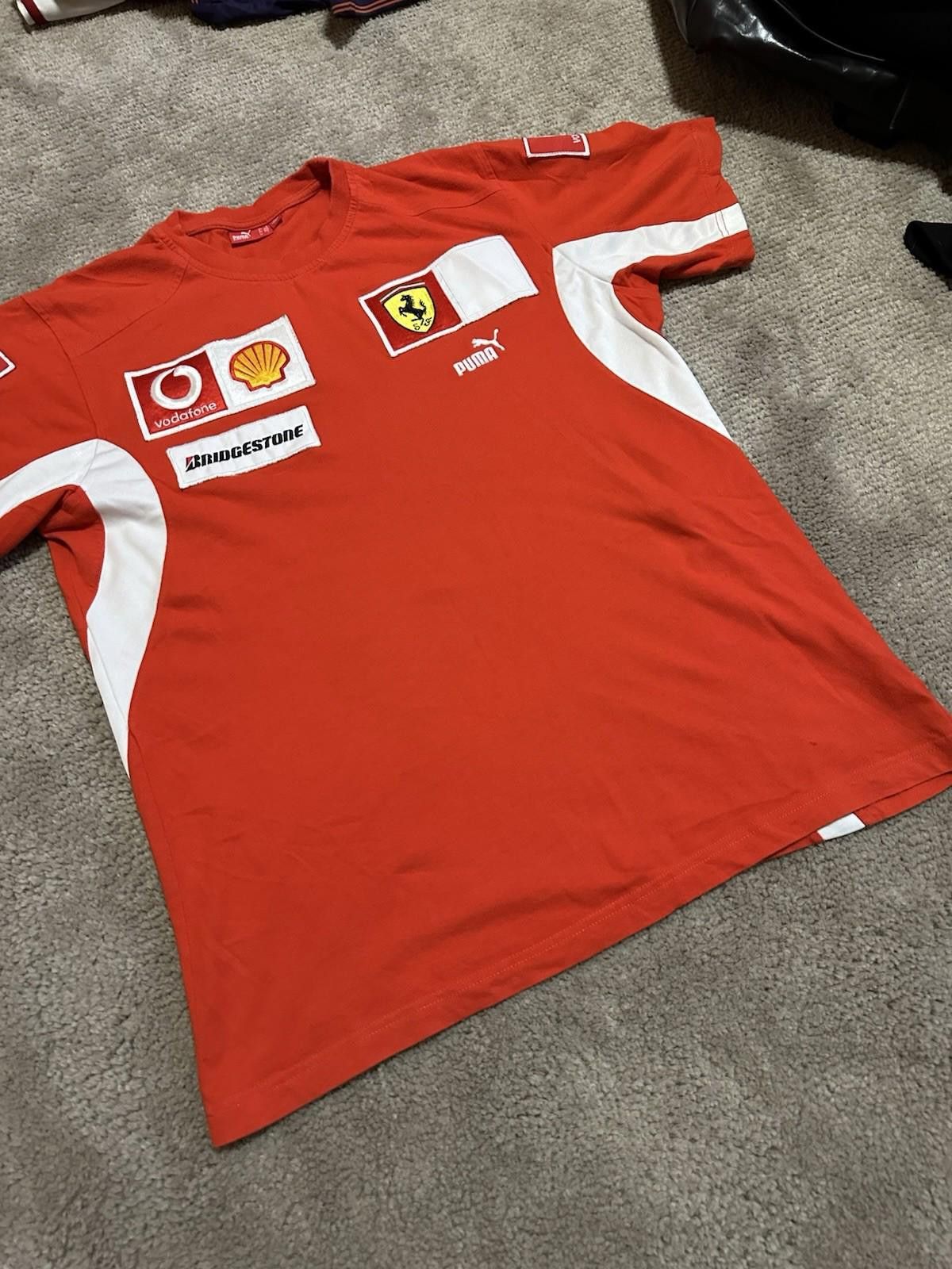 Ferrari Puma x Ferrari F1 Racing Vodafone Red T-Shirt Men’s Size L Size US L / EU 52-54 / 3 - 2 Thumbnail