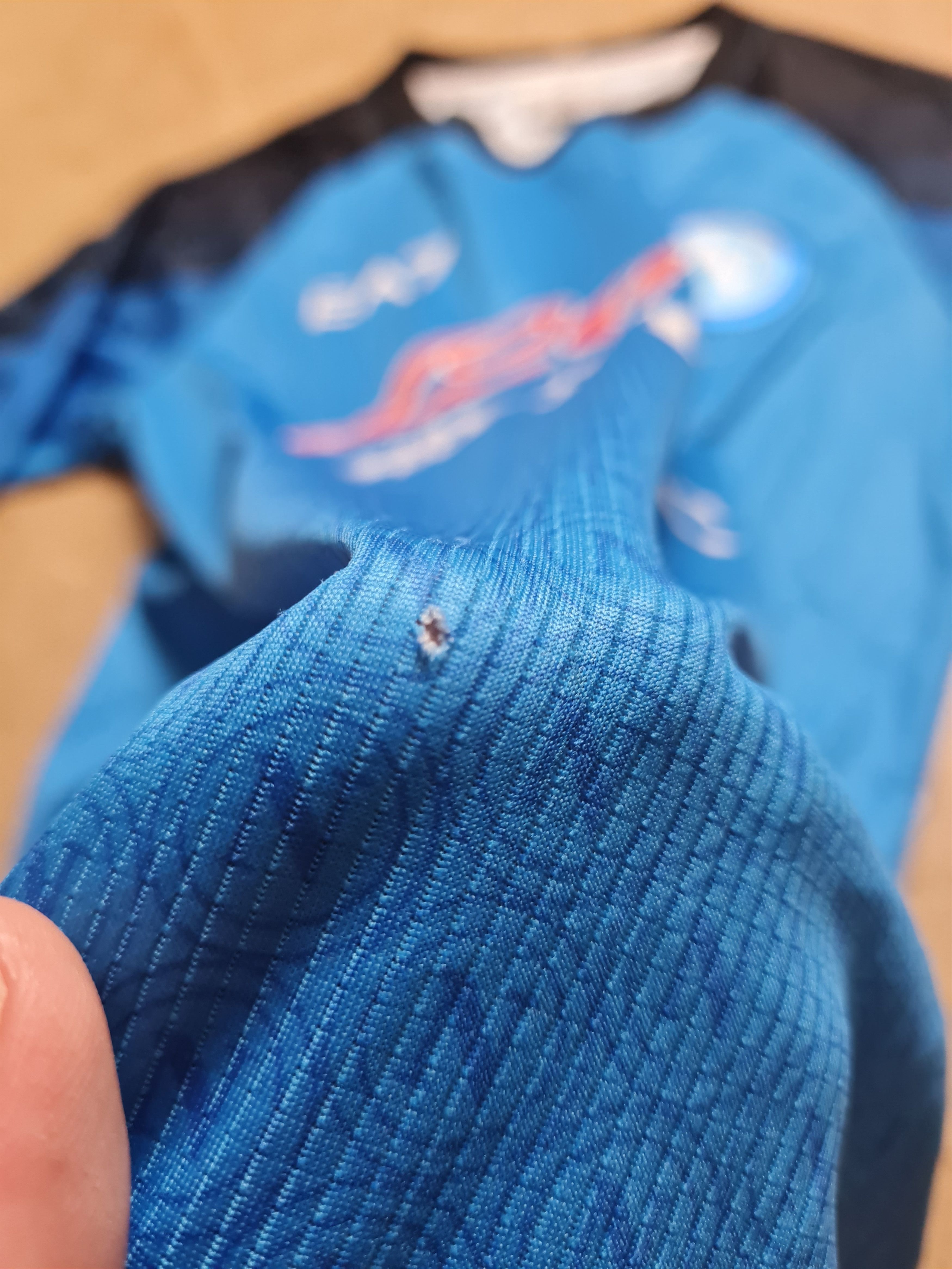 Other Jersey Napoli Home 2022/23 Match Version EA7 Soccer Shirt Size US M / EU 48-50 / 2 - 9 Thumbnail