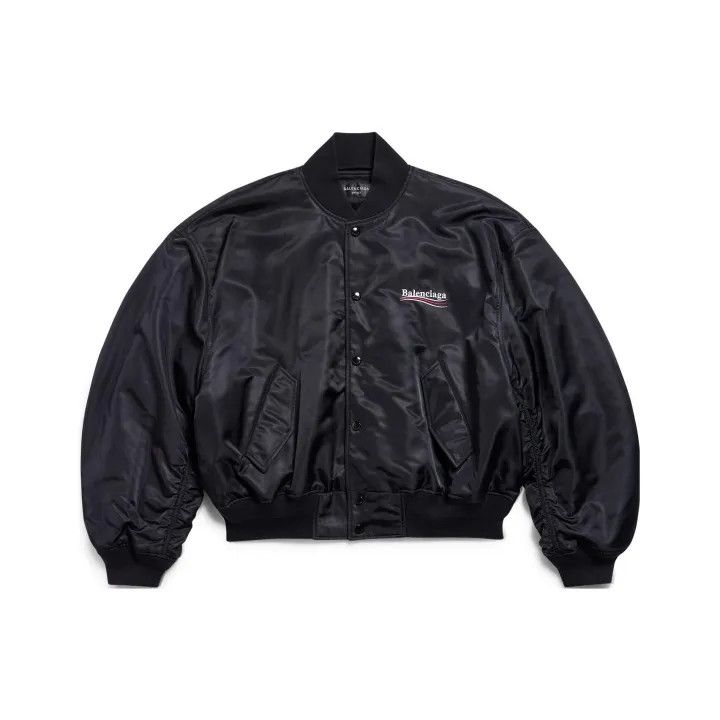Balenciaga Balenciaga Political Campaign Varsity Jacket 0079 Size US S / EU 44-46 / 1 - 1 Thumbnail