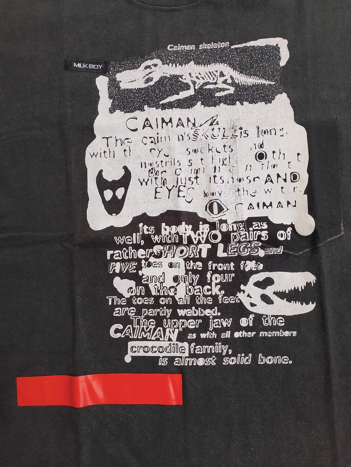 Japanese Brand Vintage Milk boy caiman skeleton rare Size US M / EU 48-50 / 2 - 4 Thumbnail