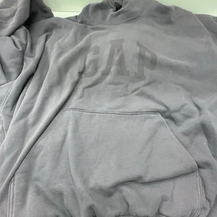 Balenciaga Balenciaga Yeezy Dove Hoodie with Logo Print -2507 Size US XL / EU 56 / 4 - 3 Thumbnail