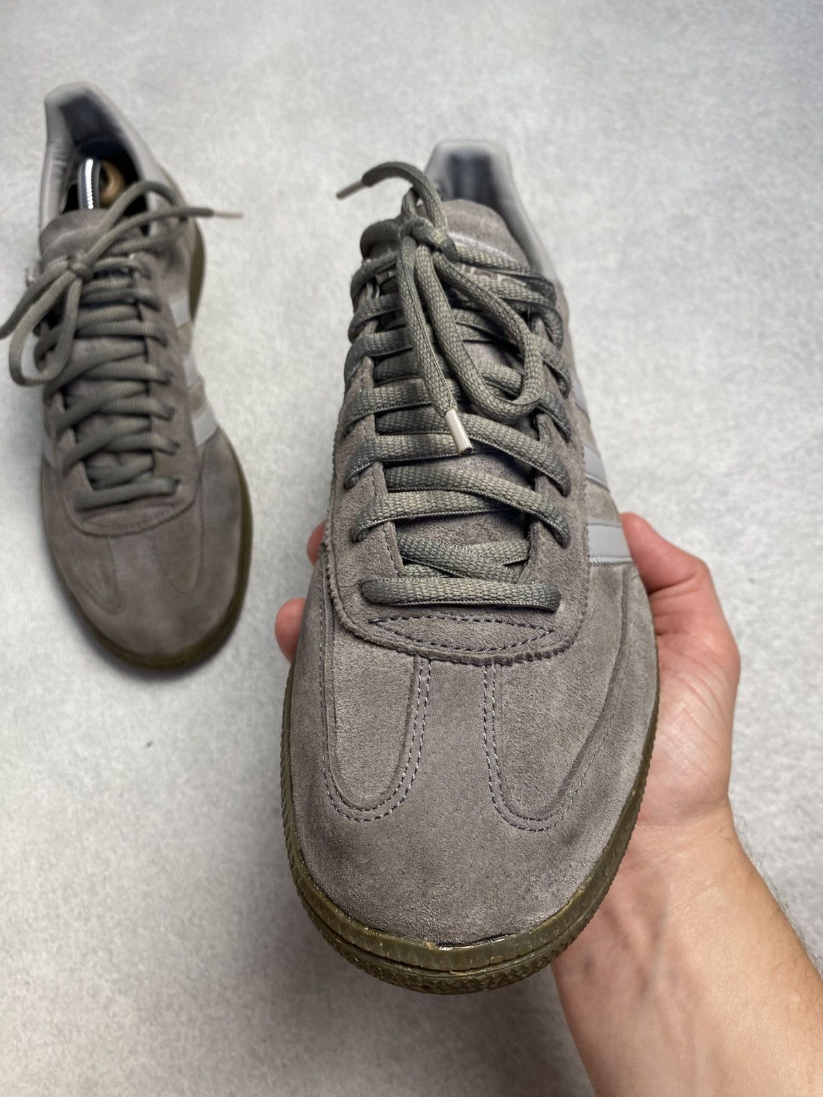 Adidas Vintage Adidas Spezial gray suede sneaker US9 G12599 y2k 90s Size US 9 / EU 42 - 10 Thumbnail