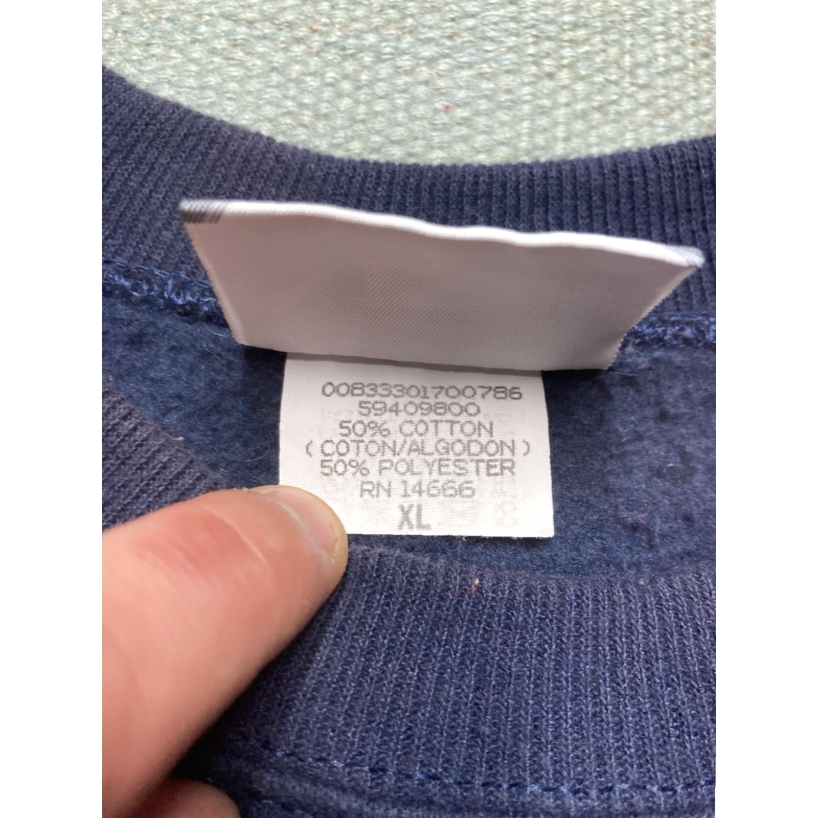 Endless VINTAGE Endless Designs crewneck sweatshirt sweater Cardinals birds snow XL Womens Blue Pullover activewear Crew Neck Size XL / US 12-14 / IT 48-50 - 5 Thumbnail