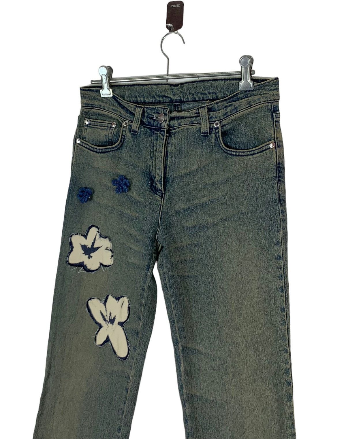 Iceberg VINTAGE ICEBERG HISTORY DENIM WOMEN JEANS Size 27" / US 4 / IT 40 - 3 Thumbnail