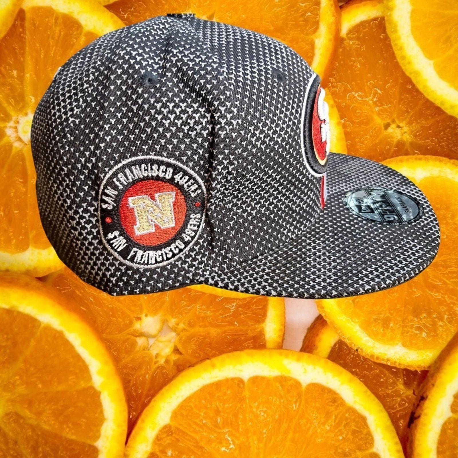 New Era San Francisco 49ers New Era NFL Houndstooth Snapback Hat Cap Size ONE SIZE - 4 Thumbnail