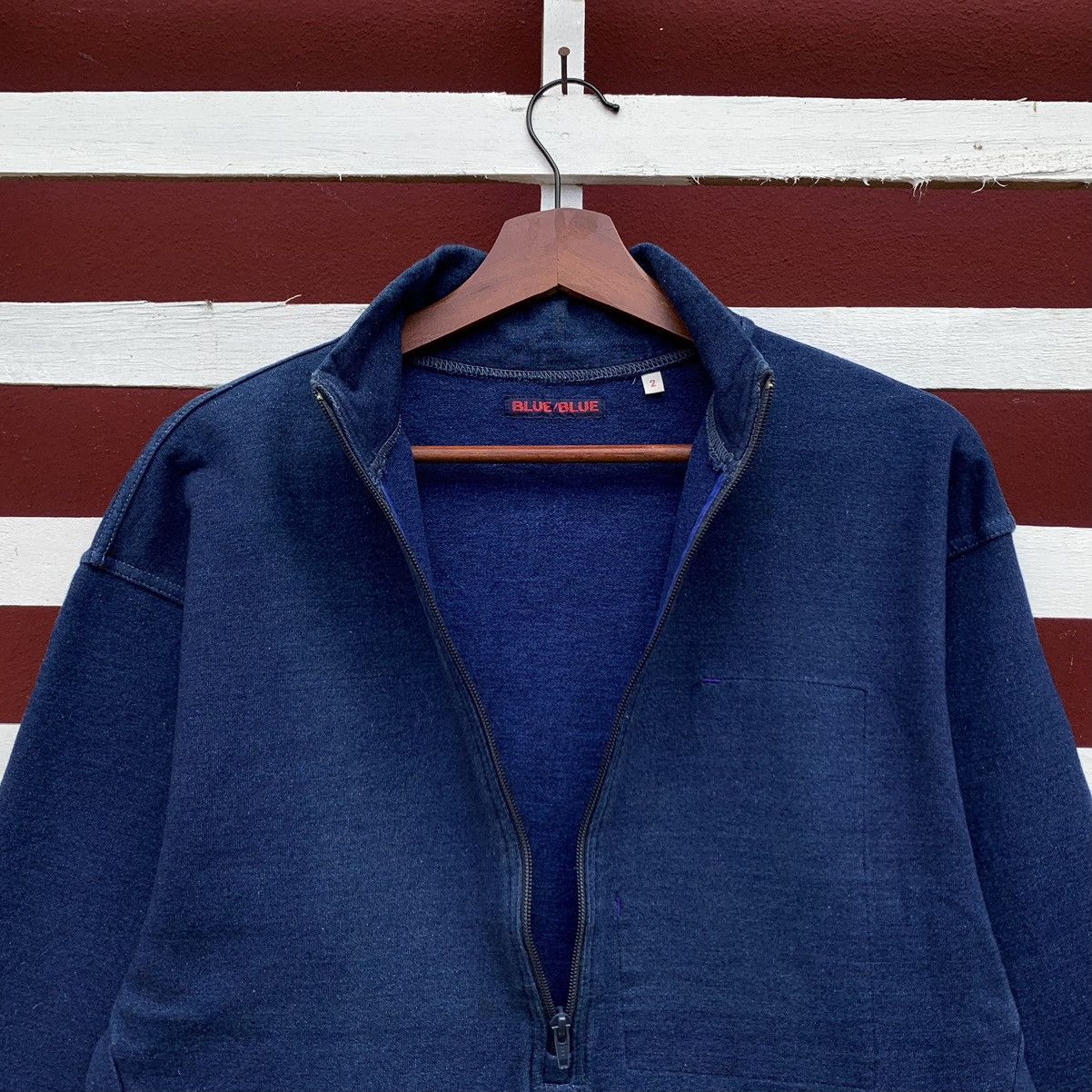 Blue Blue Japan × Indigo × Vintage Vintage Blue Blue Japan Sweatshirt Size US M / EU 48-50 / 2 - 4 Thumbnail