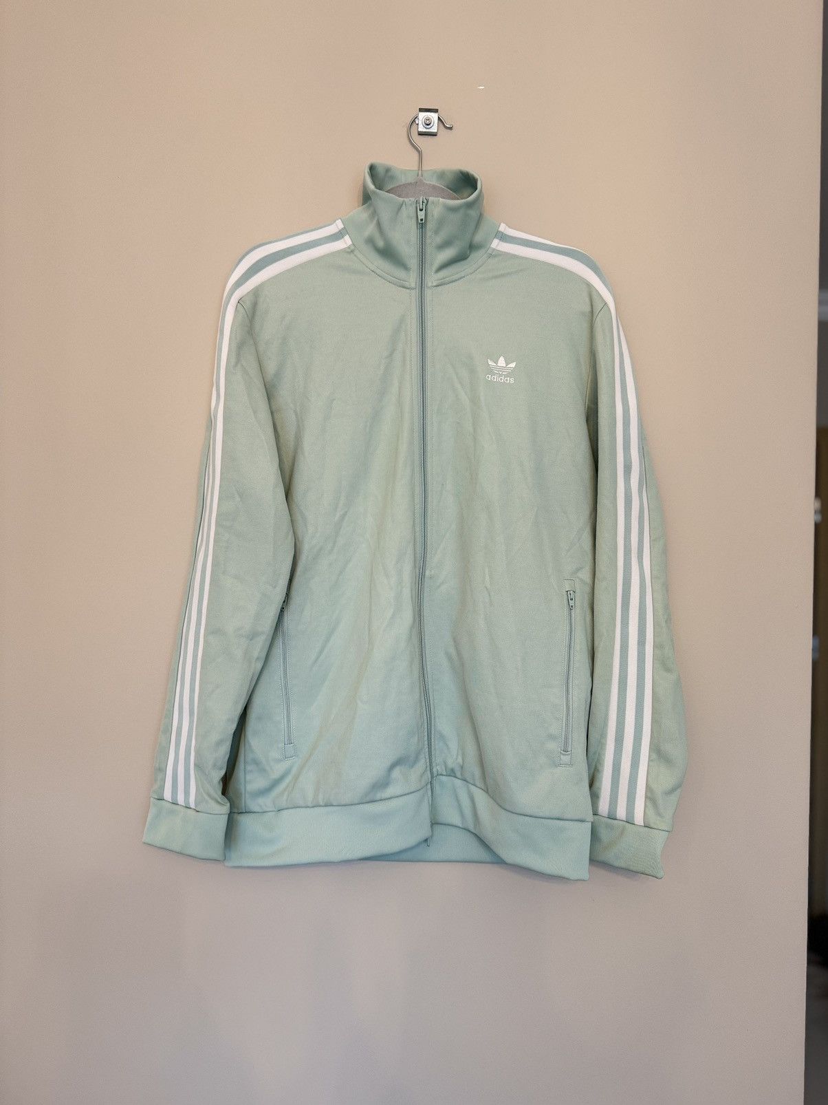 Adidas Adidas original zip up pullover mint color men’s size M Size US M / EU 48-50 / 2 - 1 Thumbnail
