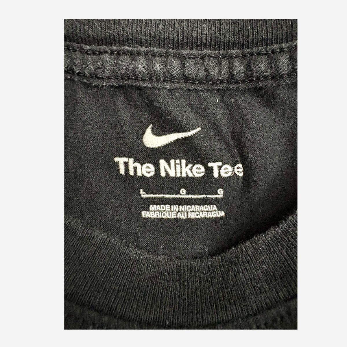 Nike Nike Temple of Fitness Black Graphic Logo T-Shirt Sz L Size US L / EU 52-54 / 3 - 8 Thumbnail