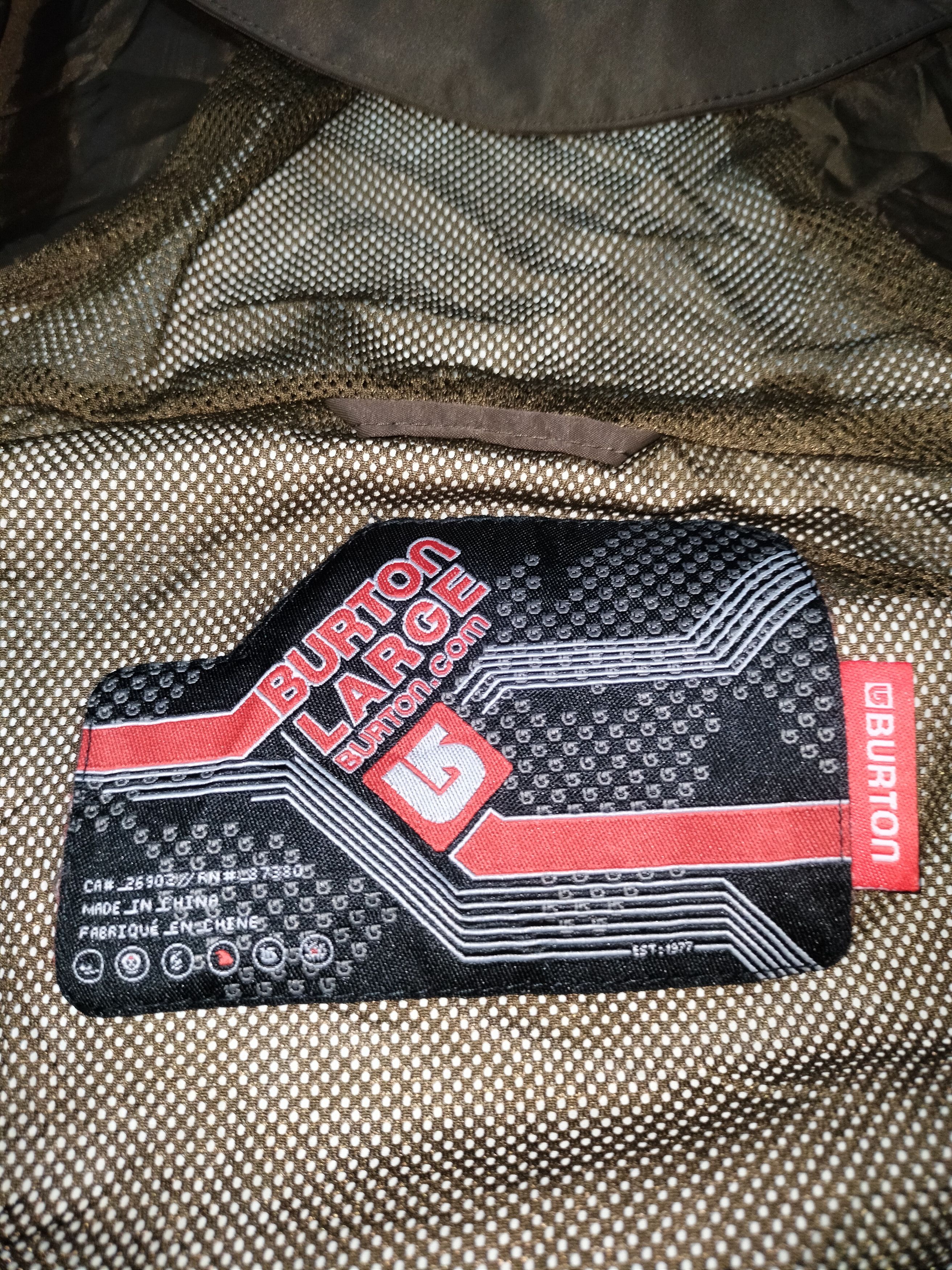 Analog Burton snowboard Jacket Size US L / EU 52-54 / 3 - 18 Thumbnail