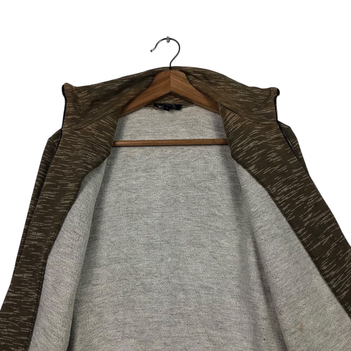 A.P.C. A.P.C. Paris Olive Marl Jacket — Minimalist Archive Size US M / EU 48-50 / 2 - 15 Thumbnail