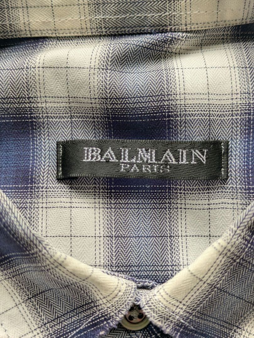 Balmain Decarnin Final Collection AW11 Destressed Flannel Size US S / EU 44-46 / 1 - 6 Thumbnail