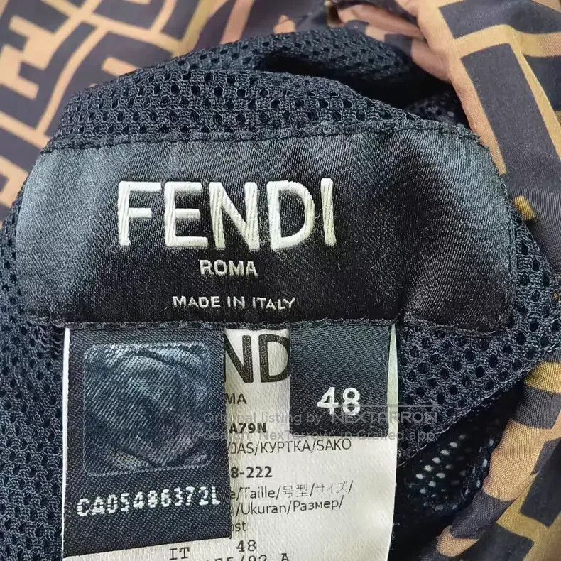 Fendi Fendi Full Printed Monogram Double F Reversible Jacket Size US M / EU 48-50 / 2 - 7 Thumbnail