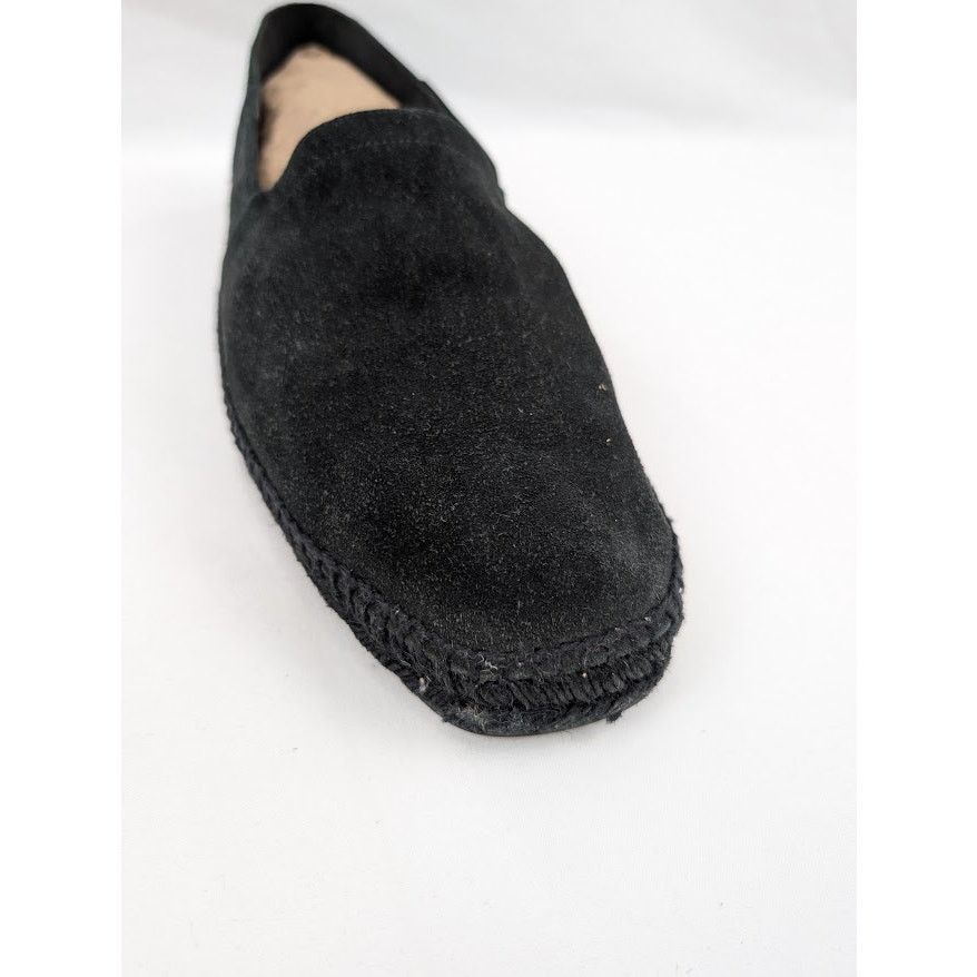 Tom Ford o1rshd1 CC20 Men's Barnes Suede Espadrilles shoe black 10 TF Size US 10 / EU 43 - 4 Thumbnail