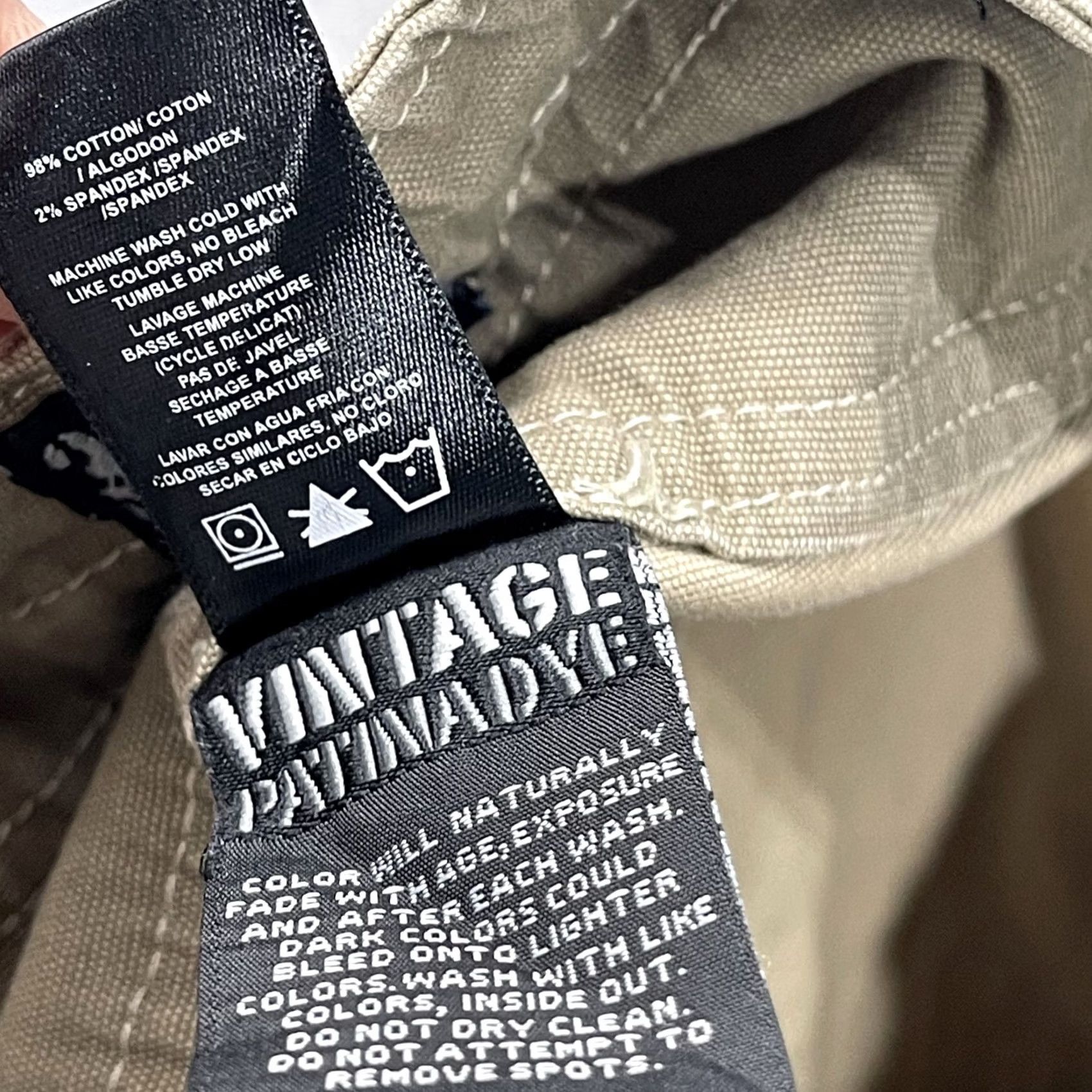Vintage Kuhl Pants Mens 36x32 Brown Patinadye Kanvus Legendary Workwear Heavy Shirt Size US 36 / EU 52 - 7 Thumbnail