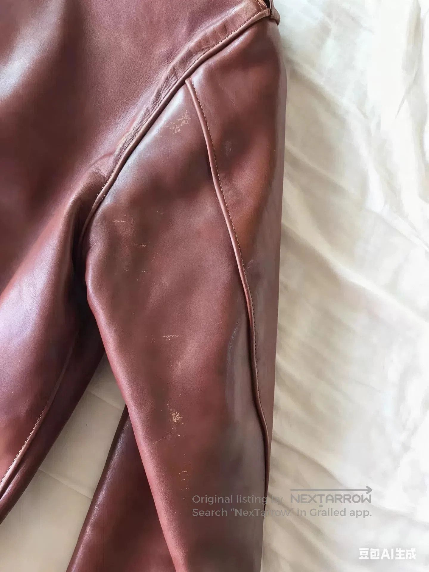 The Real McCoy's The Real McCoy's A-2 Flight Jacket Brown Leather. Size US M / EU 48-50 / 2 - 5 Thumbnail