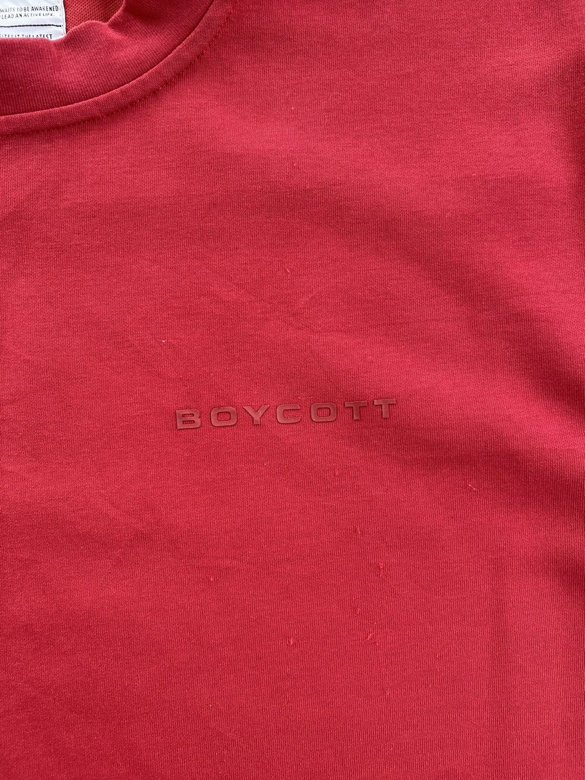 Boycott × Vintage BOYCOTT SPELLOUT MONOTONE TEE Size US M / EU 48-50 / 2 - 3 Thumbnail