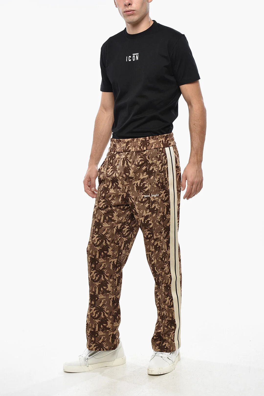 Palm Angels og1mm0326 Sweatpants & Joggers in Brown Size US 34 / EU 50 - 4 Thumbnail
