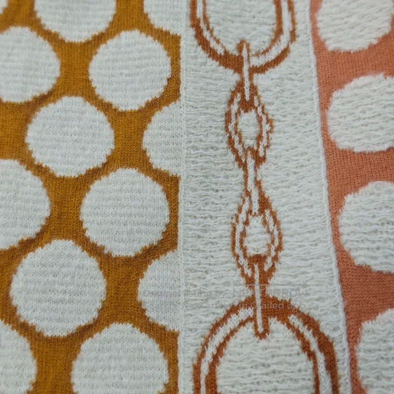 Other Hermes Brown Round Rope Pattern Wool Cardigan Size XS / US 0-2 / IT 36-38 - 7 Thumbnail