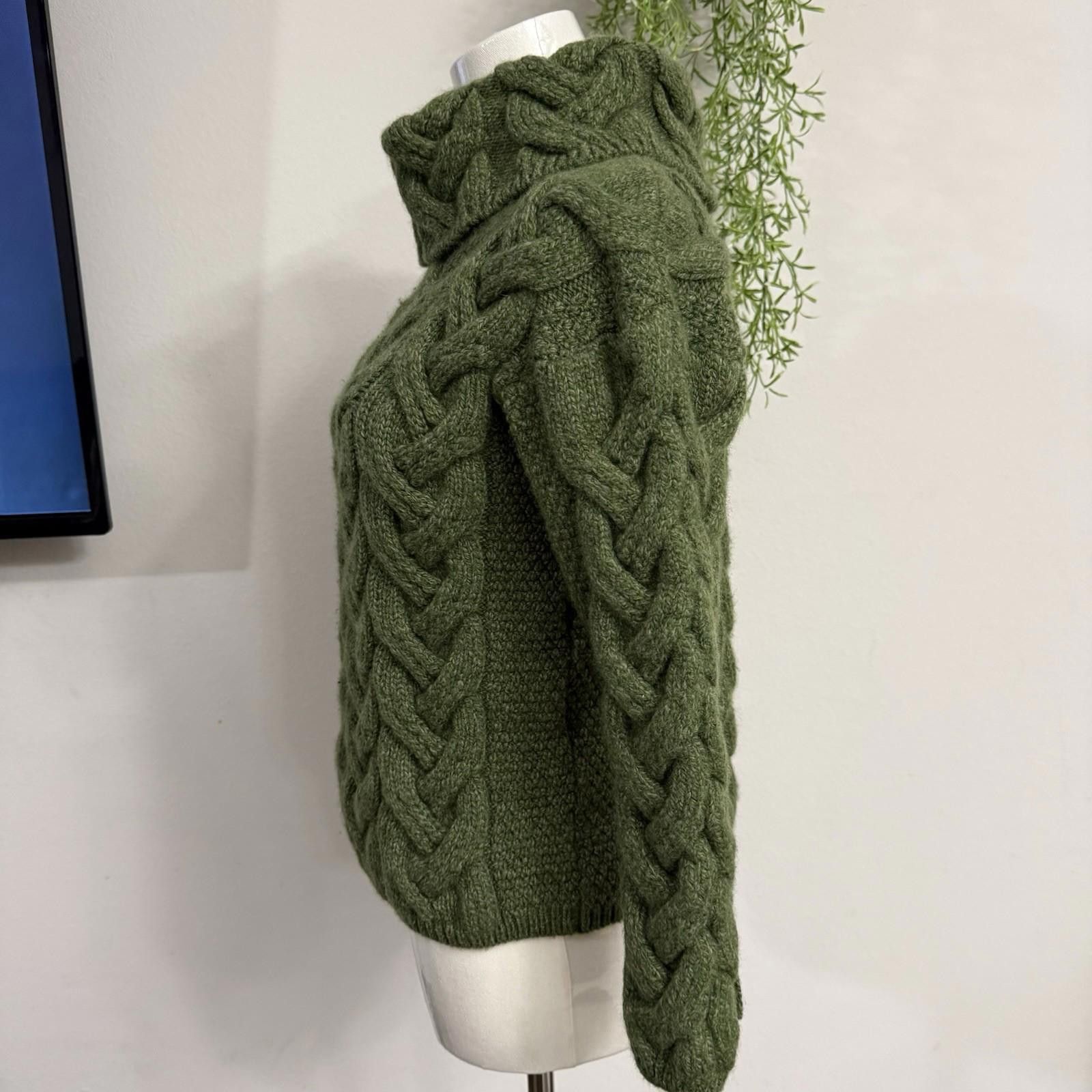 Other Aran italy Merino Merino Sweater Cowl Neck wool xs Size XS / US 0-2 / IT 36-38 - 4 Thumbnail
