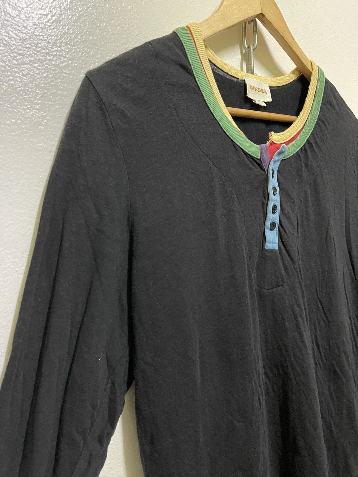 Diesel Diesel Long Sleeve Double Layer Button T Shirt Size US S / EU 44-46 / 1 - 2 Thumbnail