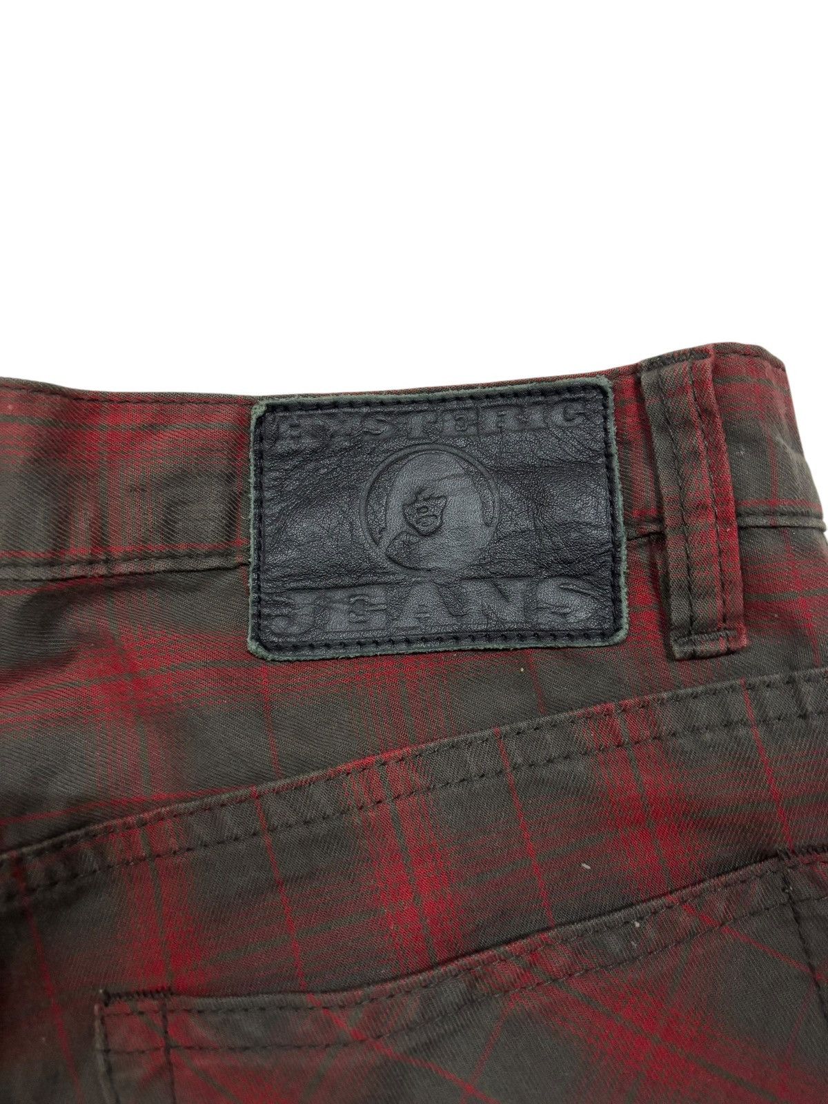 Hysteric Glamour × Japanese Brand × Seditionaries Bondage Punk Hysteric Glamour Plaid Skinny Jeans Size US 30 / EU 46 - 6 Thumbnail