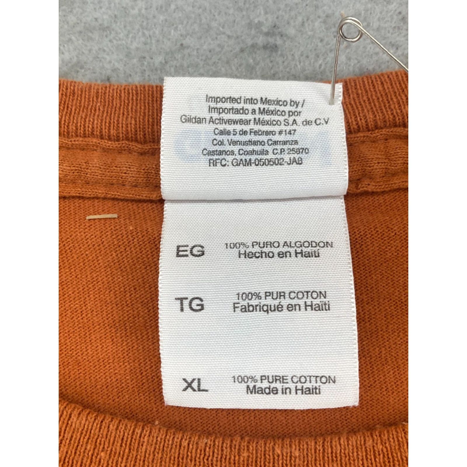 Gildan VINTAGE Scottish Highland Games T-Shirt Men XL Orange Cotton 2000s Scottish Cultural Festival Size US XL / EU 56 / 4 - 3 Thumbnail