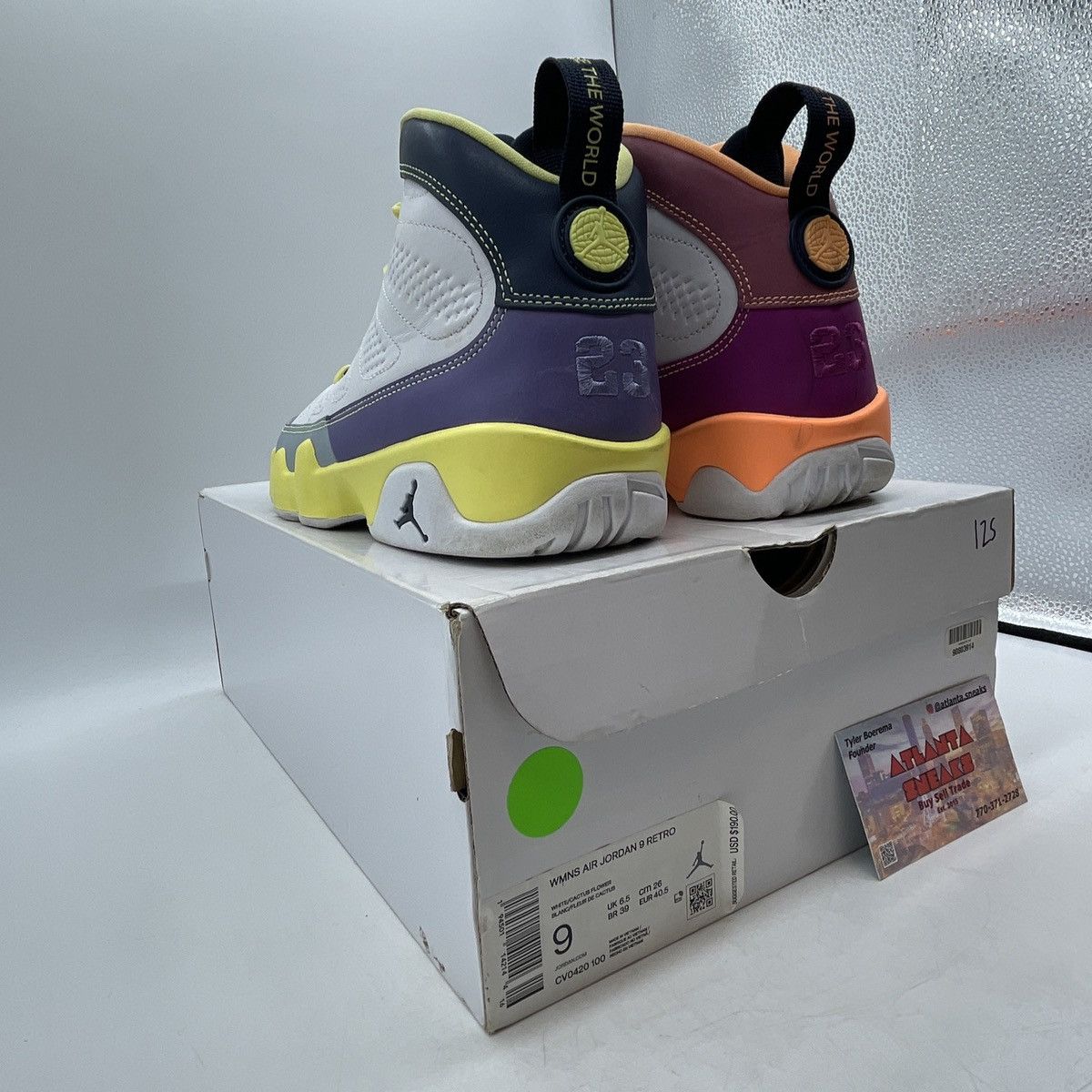 Jordan Brand Wmns air Jordan 9 change the world Size US 9 / IT 39 - 4 Thumbnail