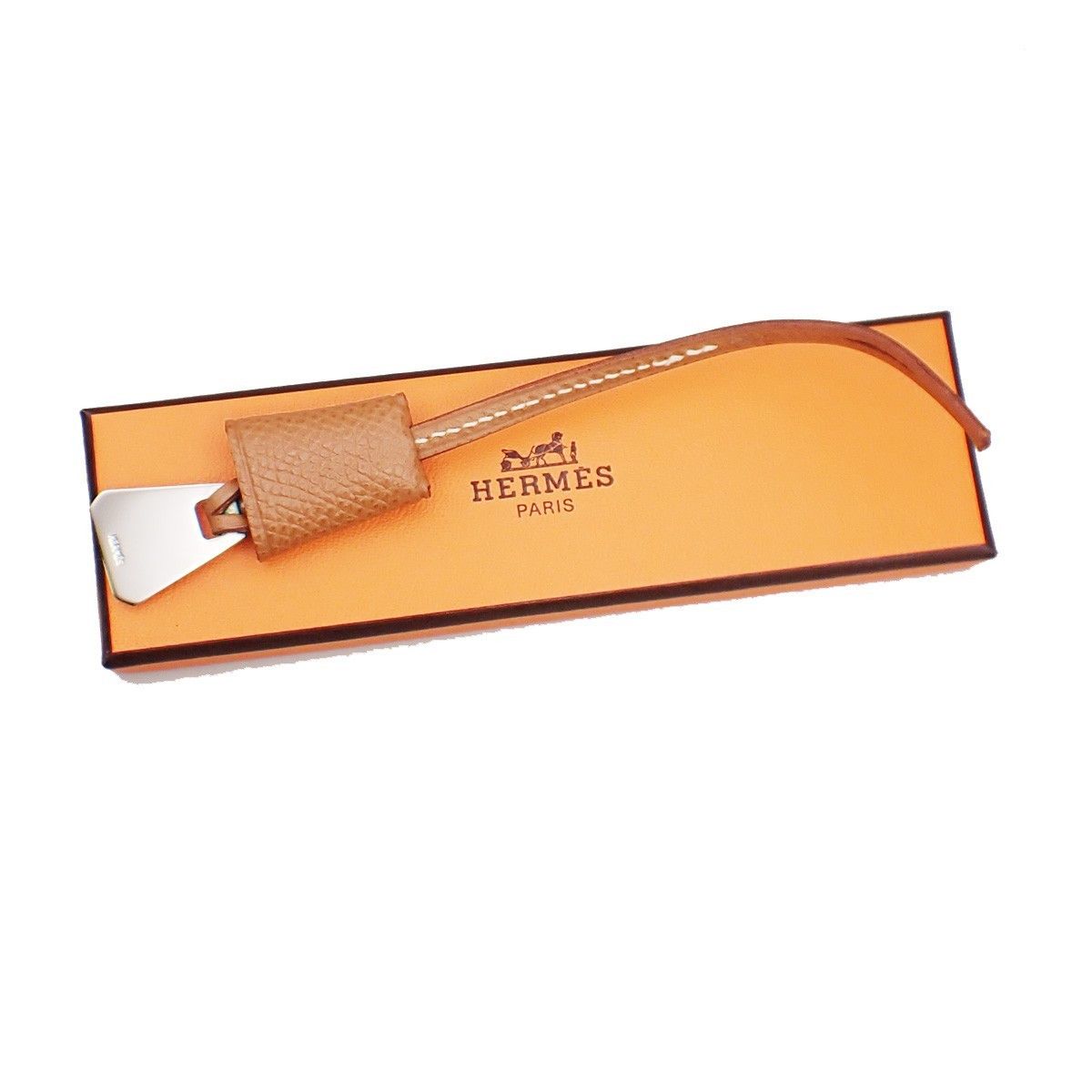 Hermes Hermes Charm handbag Leather Size ONE SIZE - 1 Thumbnail