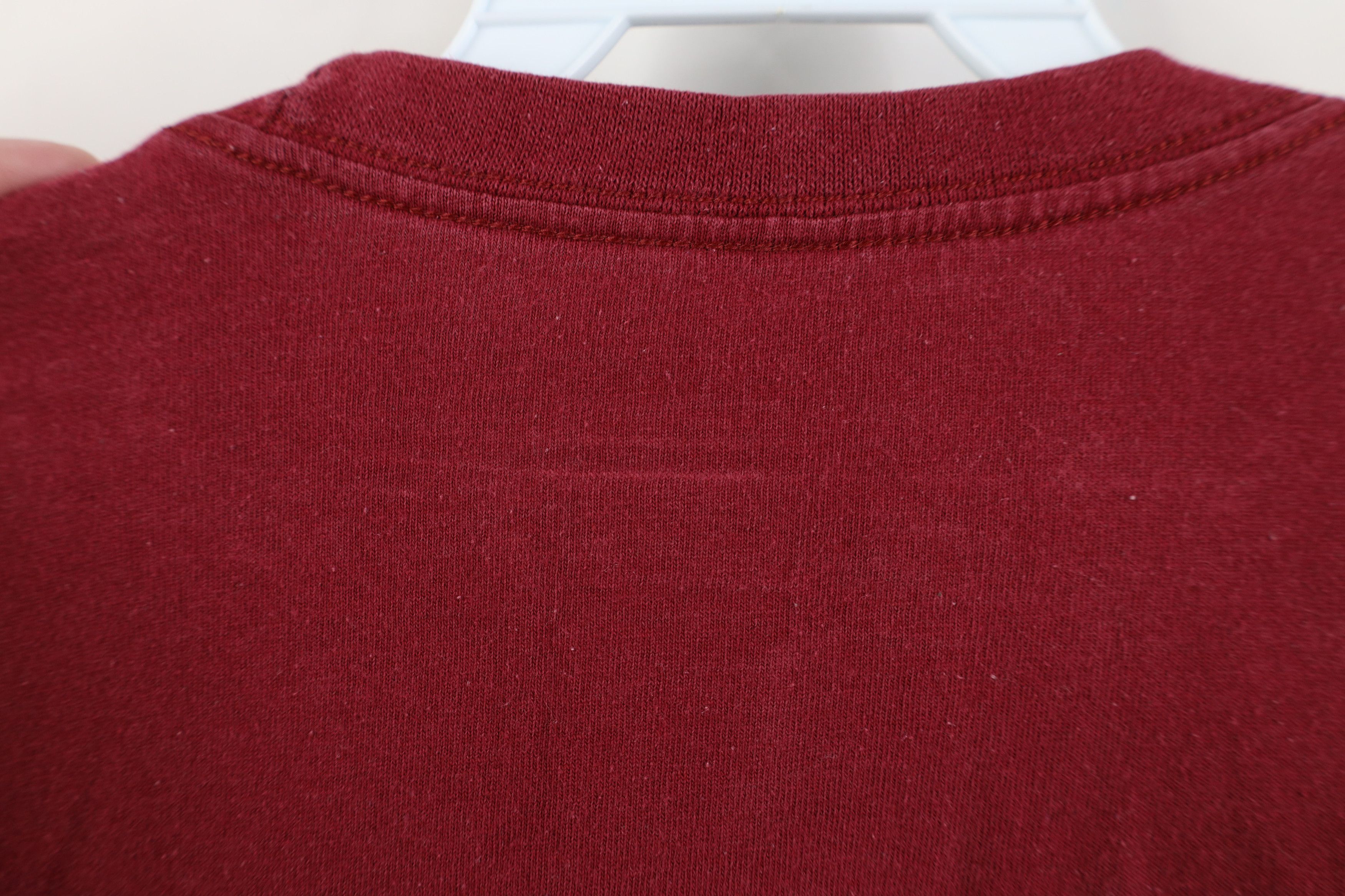 Nike Vintage Y2K Nike Center Big Swoosh Long Sleeve T-Shirt Red Size US XXL / EU 58 / 5 - 12 Thumbnail