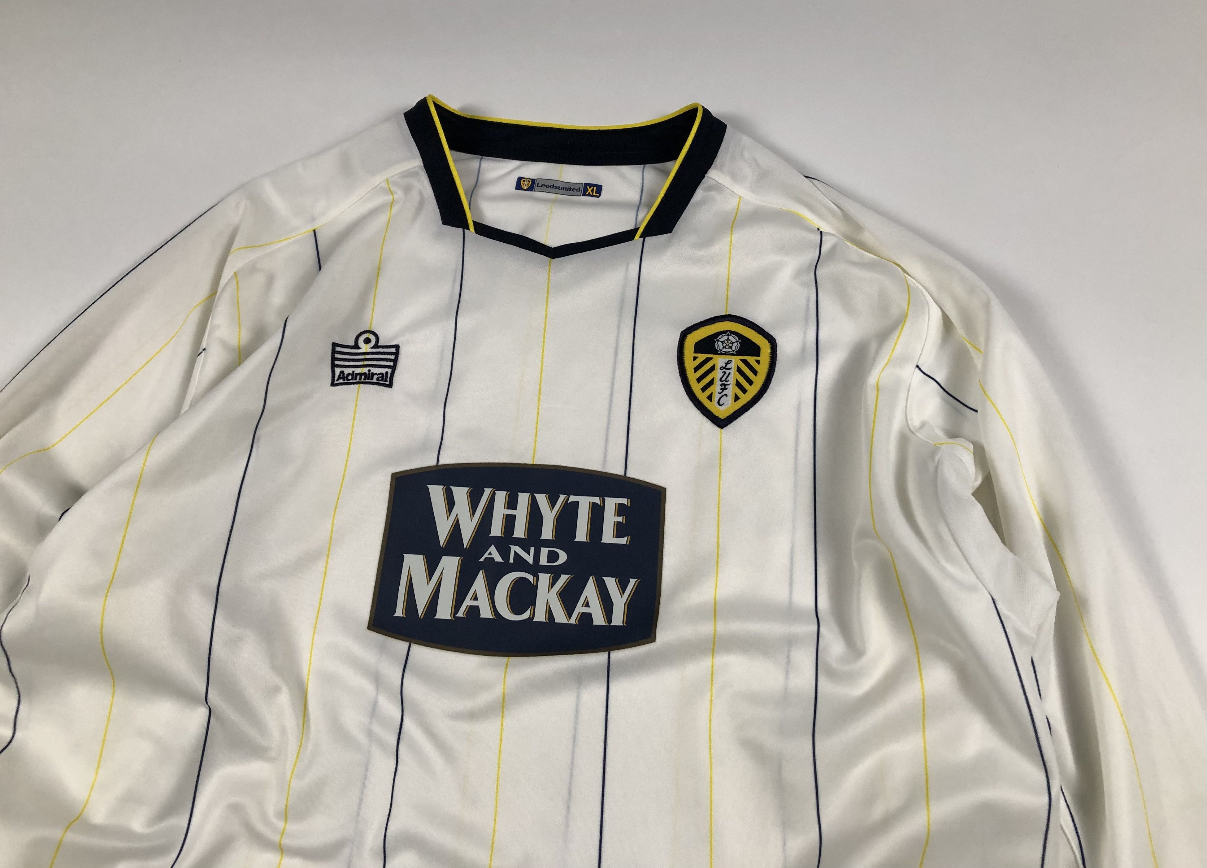 Other Admiral Leeds United 2005-2006 Soccer Jersey Size US XL / EU 56 / 4 - 2 Thumbnail