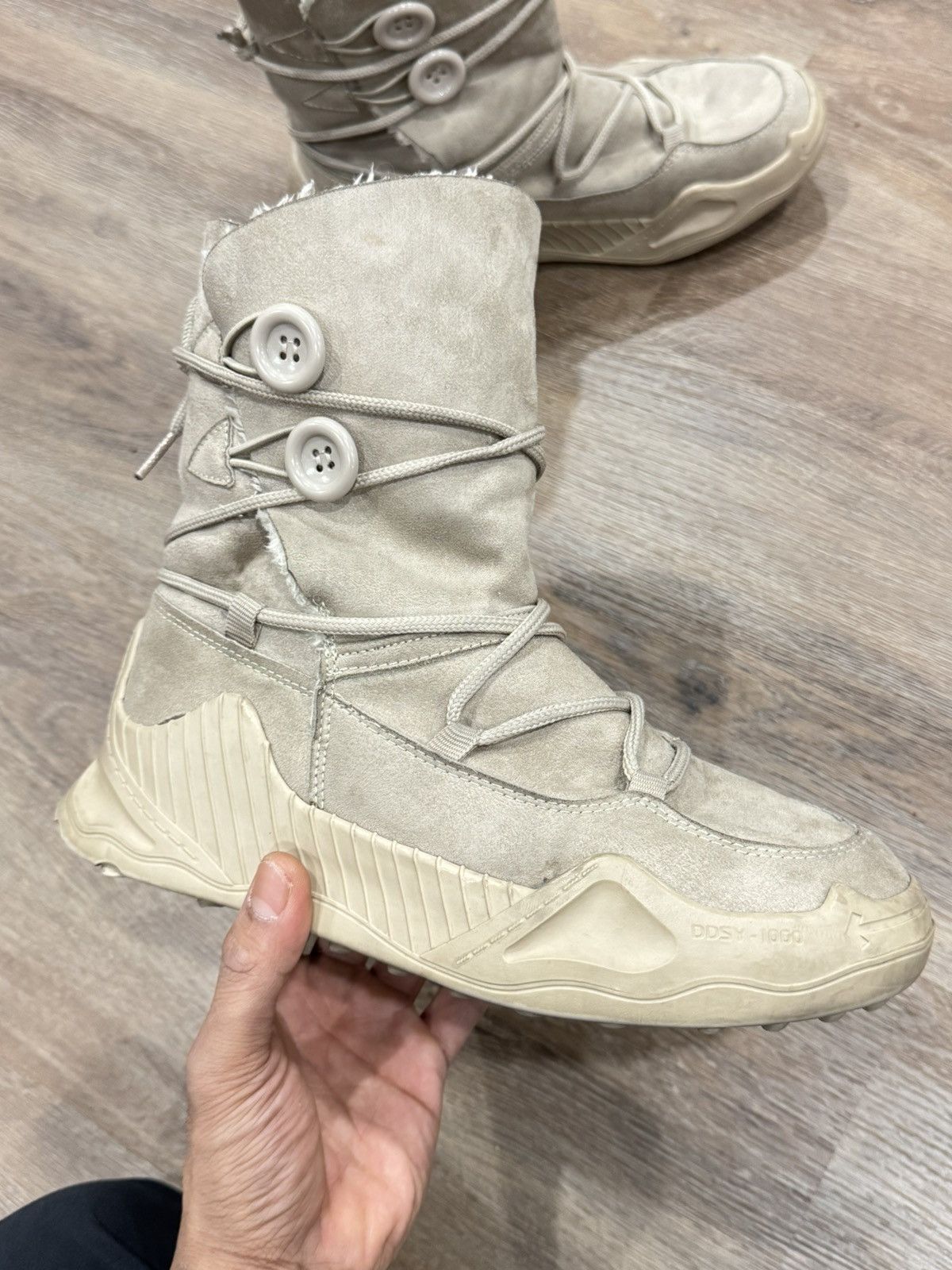 Off-White Off-White™ DDSY-1000 Suede Boots – 2013 Virgil Abloh Archive Size US 9 / IT 39 - 7 Thumbnail
