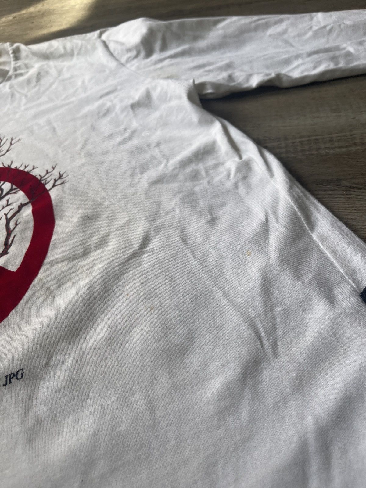 Jean Paul Gaultier Jean Paul Gaultier Heart Peace T-shirt Top longsleeve Size US M / EU 48-50 / 2 - 9 Thumbnail