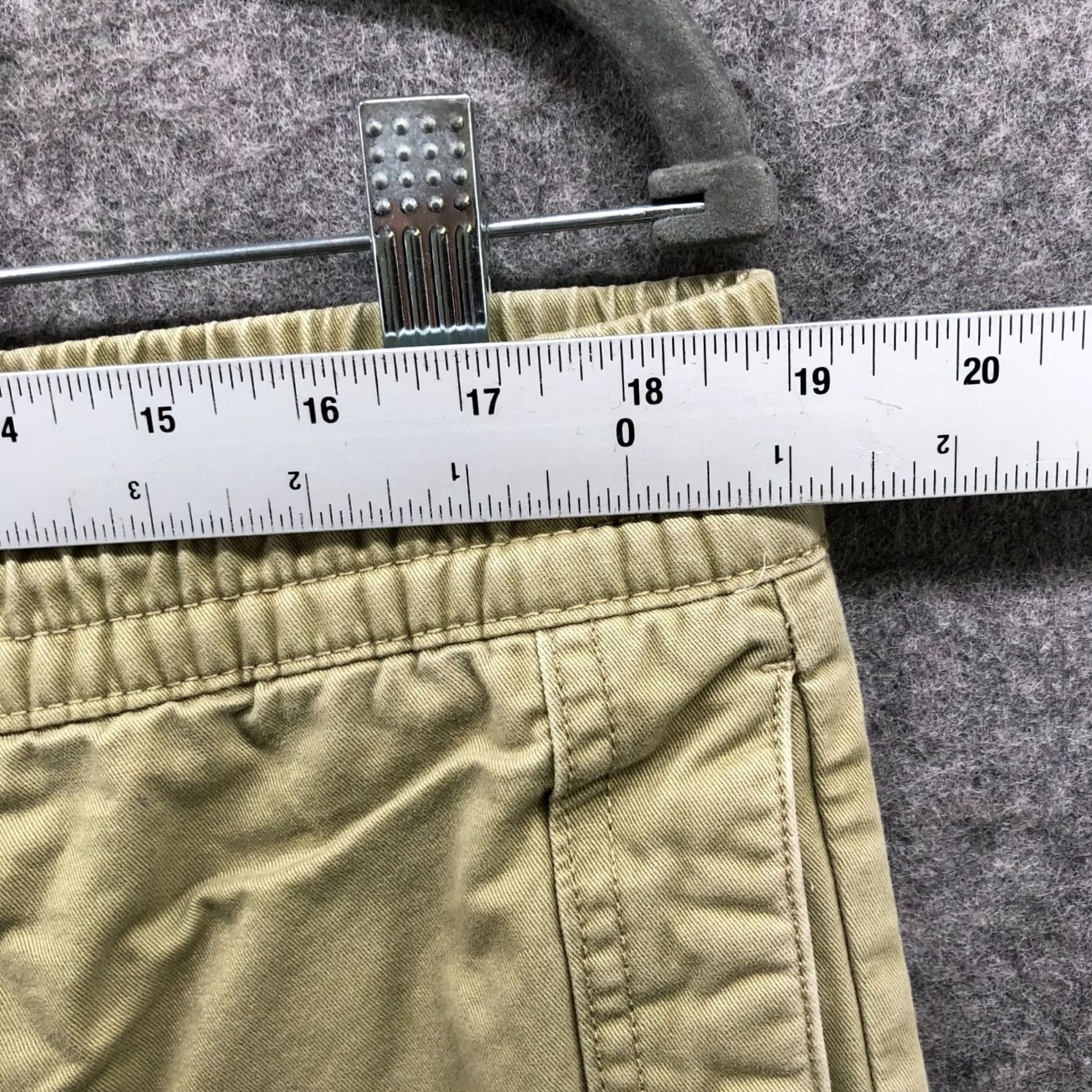 Vintage Monoprix Homme Pull On Chino Shorts Mens XL (44) Beige 8.5'' Inseam Size US 36 / EU 52 - 5 Thumbnail