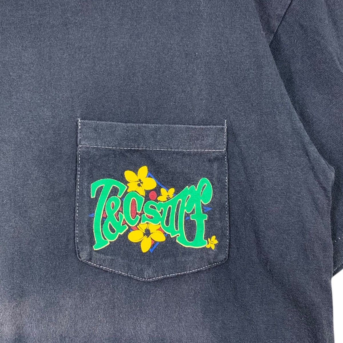 Vintage Vintage 80s T&C Surf Design USA SURFWEAR Short Sleeve Shirt Size US M / EU 48-50 / 2 - 4 Thumbnail