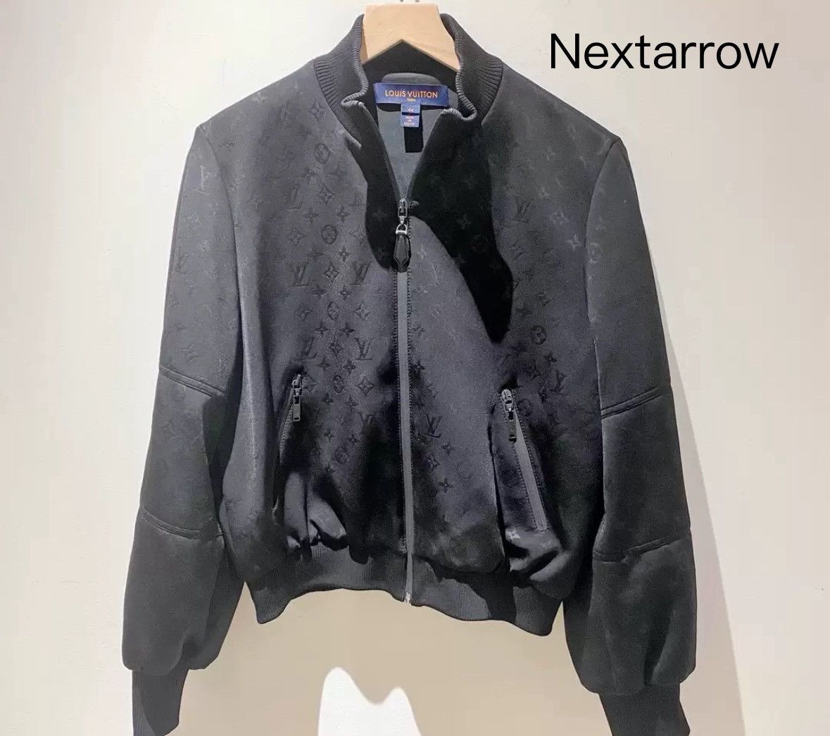 Louis Vuitton Louis Vuitton Black Dark Pattern Full Zipper Jacket Size US M / EU 48-50 / 2 - 1 Thumbnail