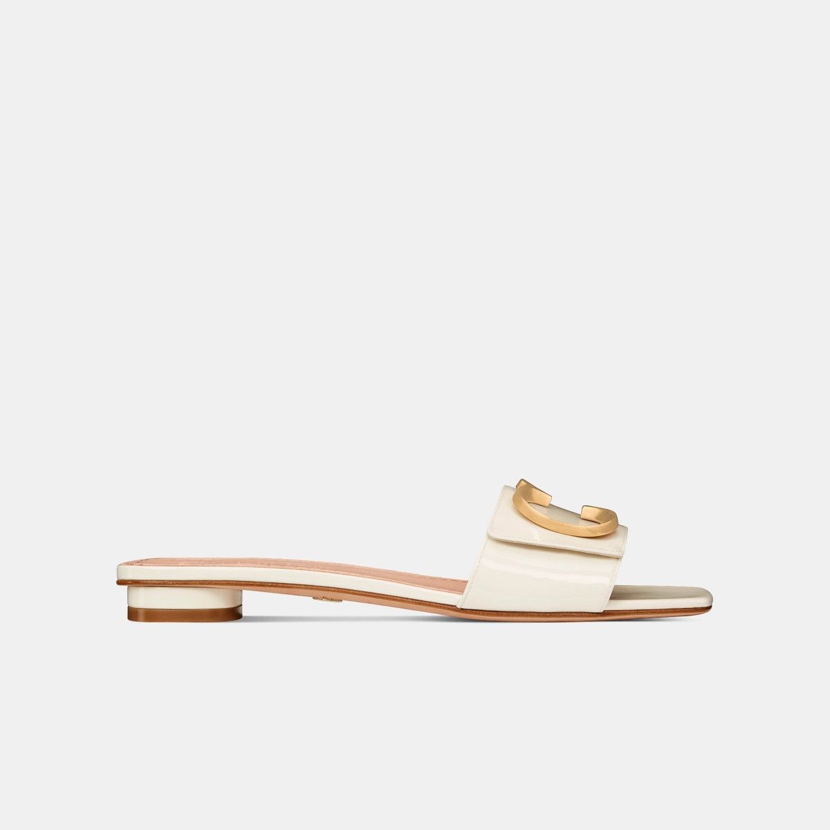 o1bcso1str0225 C'est Dior Slide in White