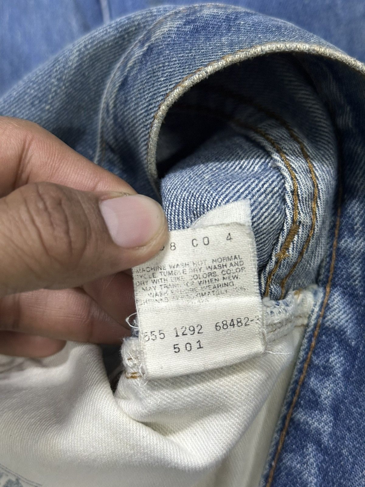 Levi's Distress Vintage Levis Big E 90s . Size US 32 / EU 48 - 17 Thumbnail