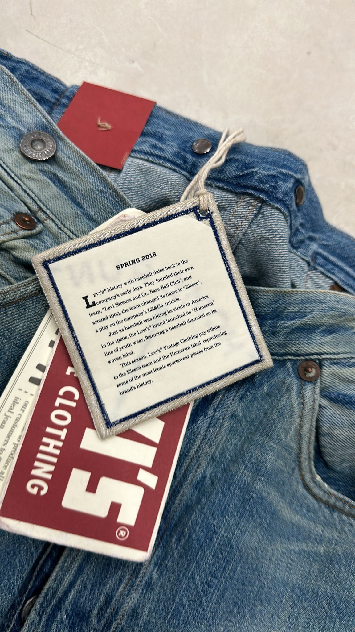 Levi's Vintage Clothing LVC Levi's Vintage Clothing 1890 501XX BigE Selvedge Jeans Size US 29 - 5 Thumbnail