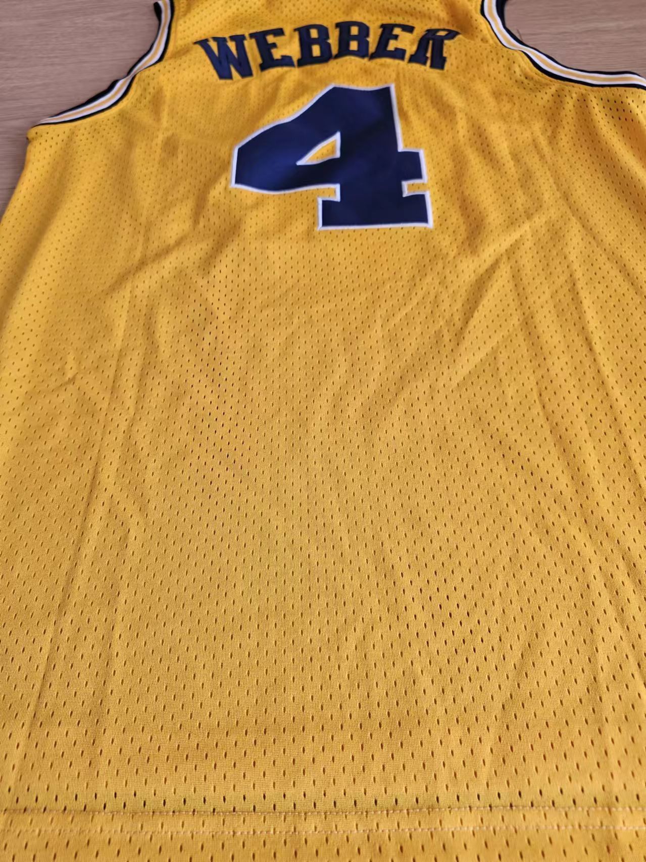 NCAA Chris Webber Jersey Michigan M Size US M / EU 48-50 / 2 - 3 Thumbnail