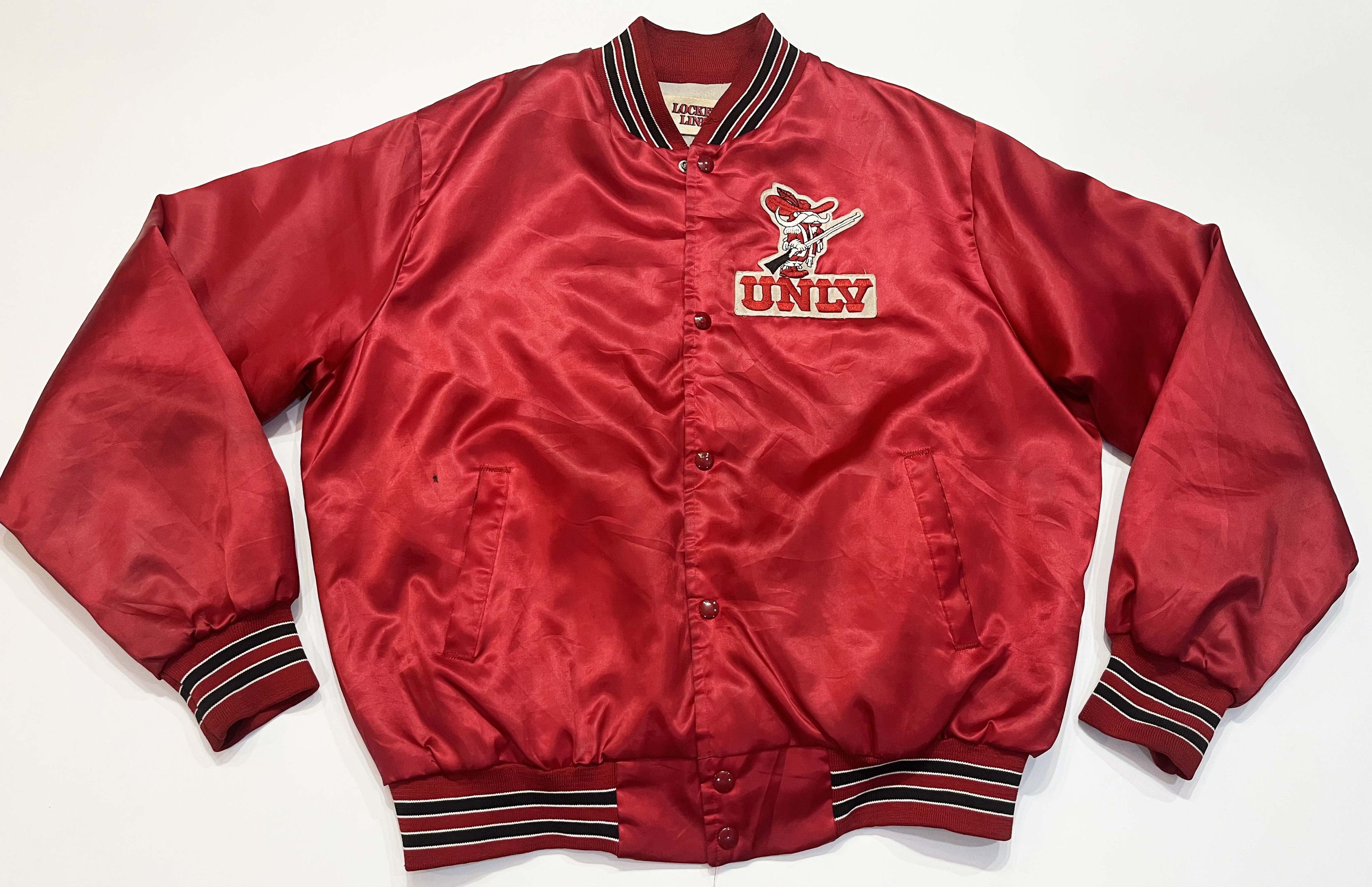 Vintage Vintage UNLV Runnin' Rebels NCAA Bomber Satin Jacket Size US L / EU 52-54 / 3 - 1 Thumbnail