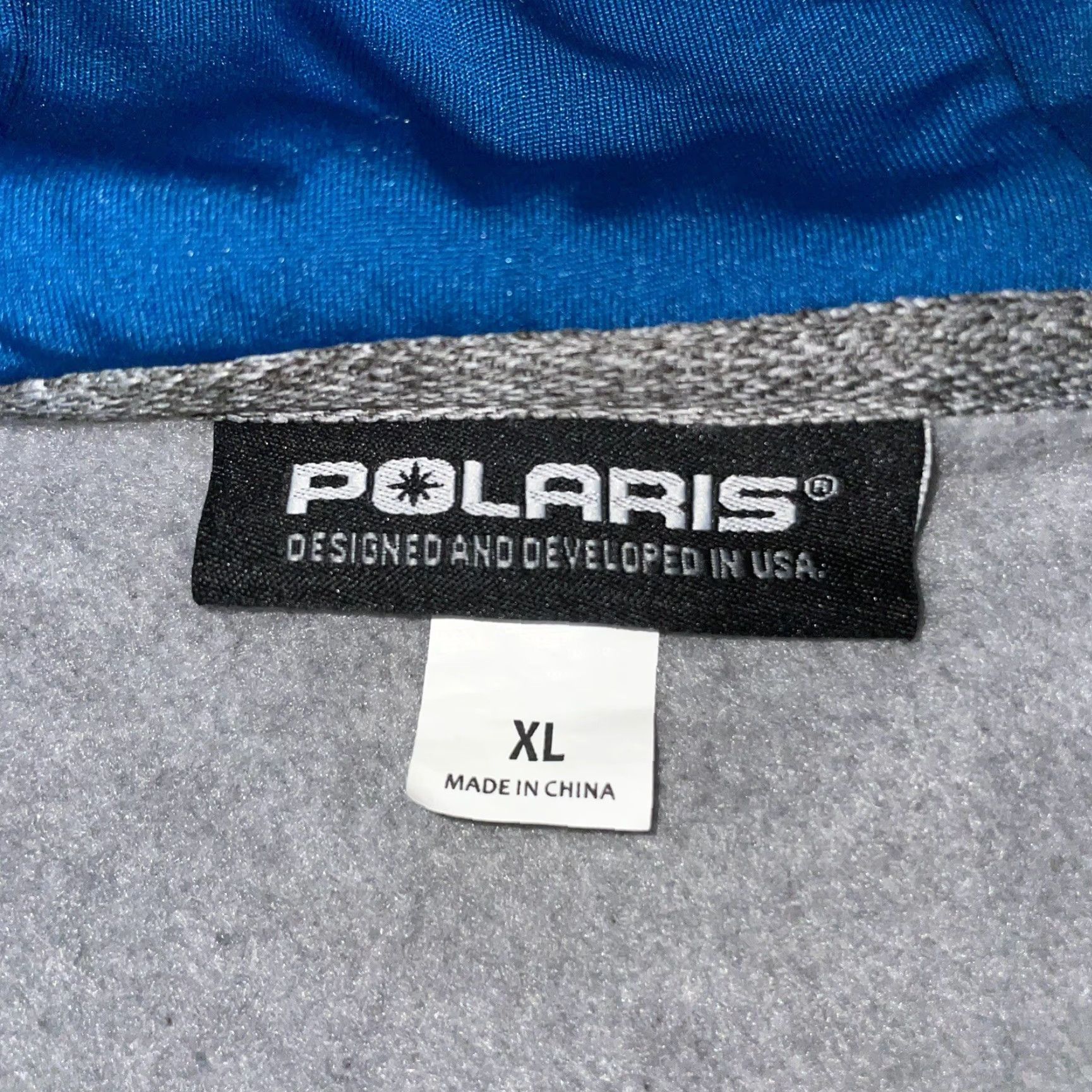 Vintage Polaris Jacket Gray XL Womens Zip-Up Drawstring Hooded Long Sleeve Size XL / US 12-14 / IT 48-50 - 4 Thumbnail