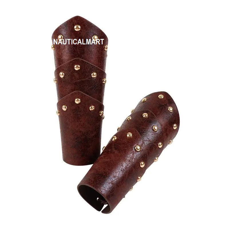 Other Medieval Viking Steampunk Wrist & Arm Guard Size ONE SIZE - 2 Thumbnail
