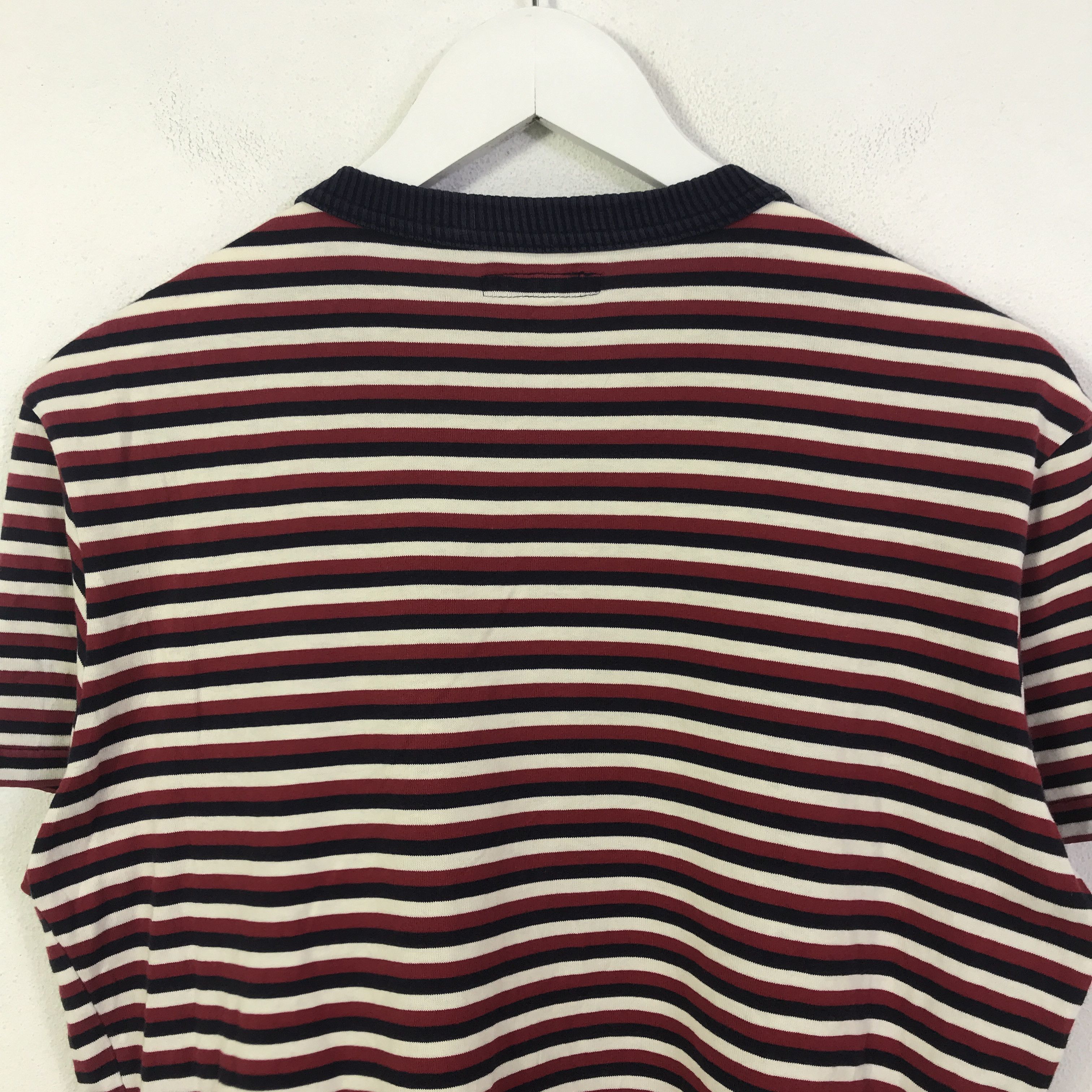 Blue Blue Japan Blue-blue Japan striped design t-shirts K93B24 Size US M / EU 48-50 / 2 - 4 Thumbnail