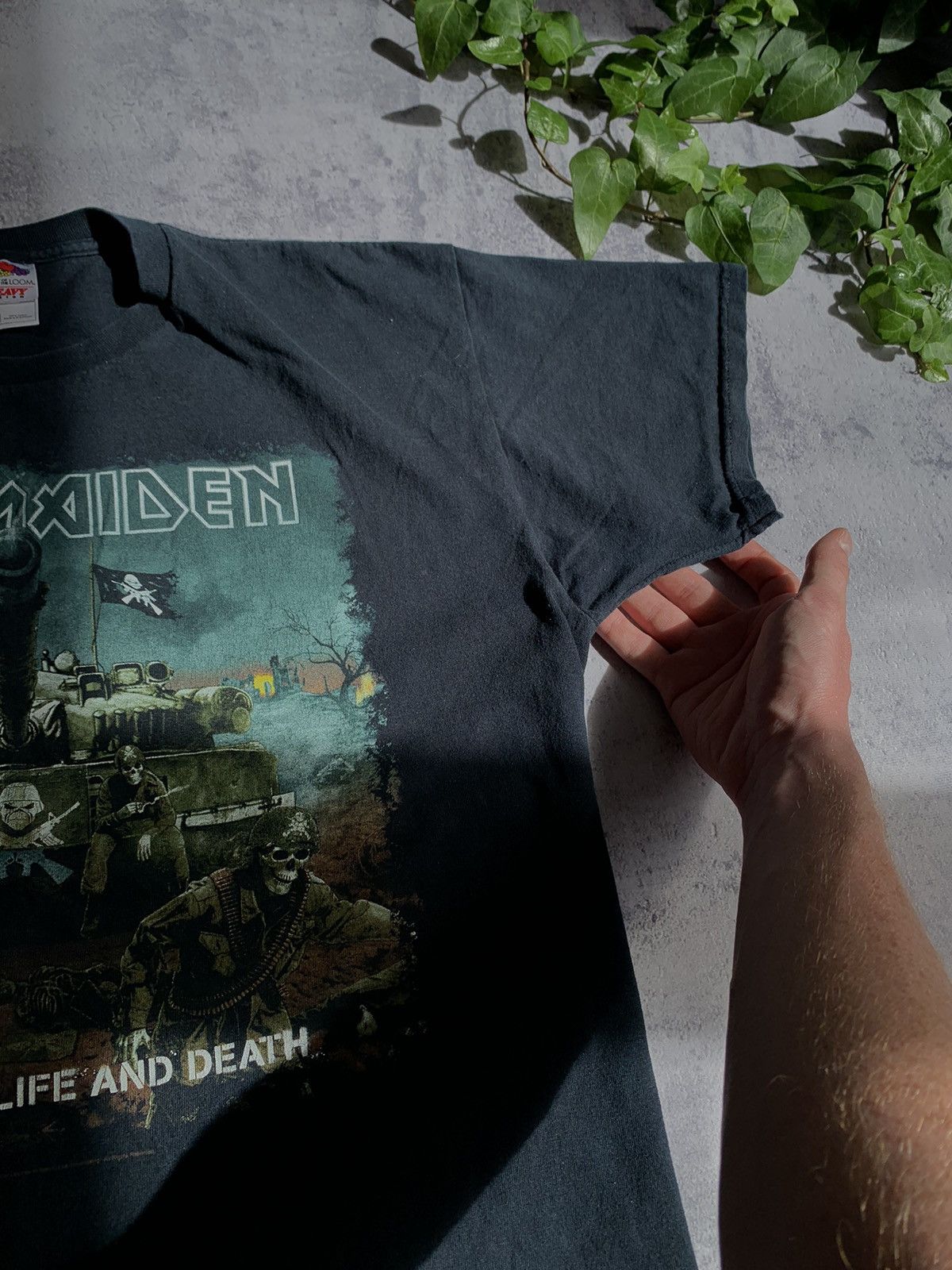 Band Tees × Iron Maiden × Vintage 2006 Iron Maiden A Matter of Life And Death Tour T-Shirt Size US XL / EU 56 / 4 - 10 Thumbnail