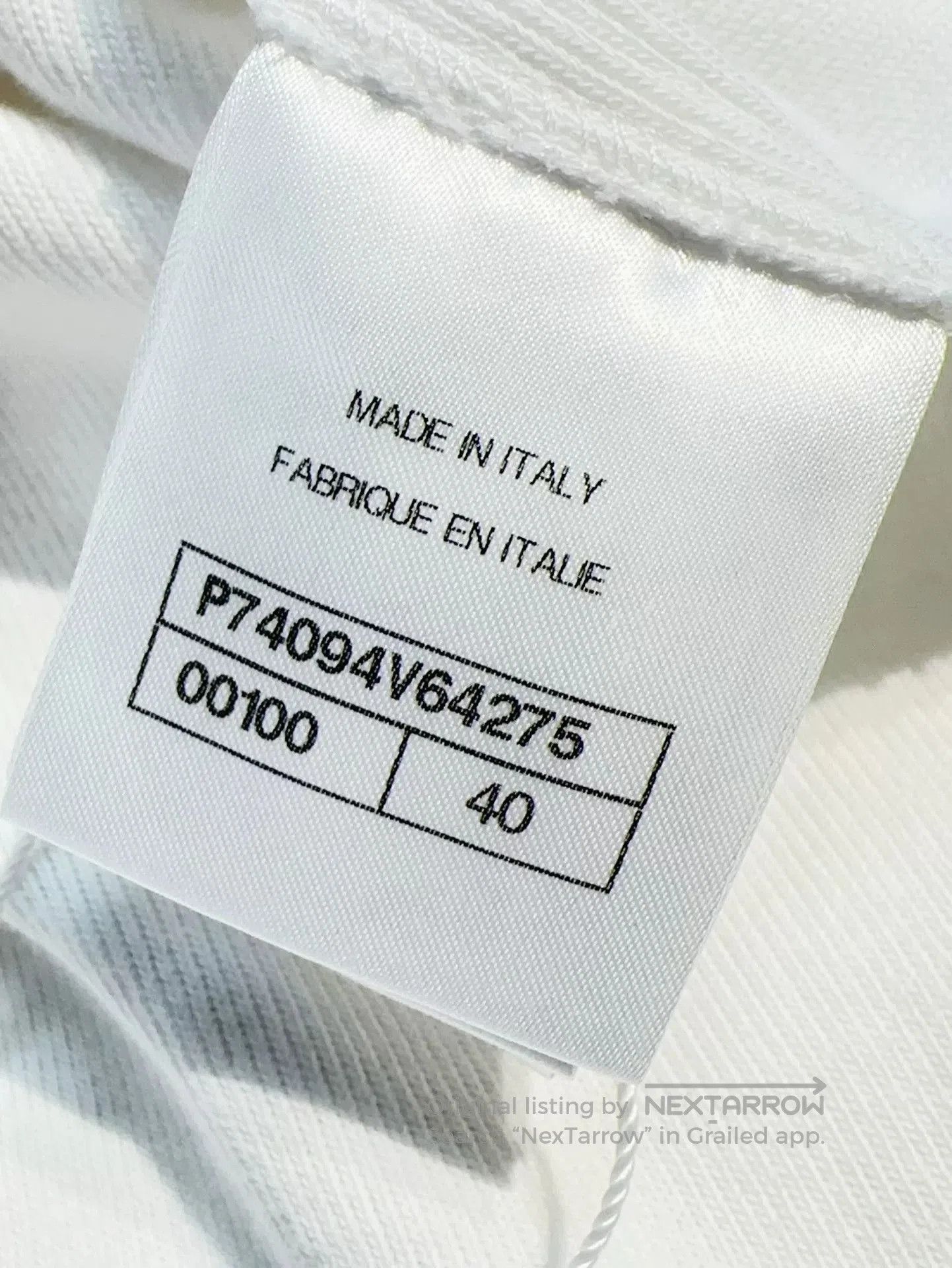 Chanel Chanel 23C Embroidered Sequin Short-Sleeve T-Shirt. Size US L / EU 52-54 / 3 - 6 Thumbnail