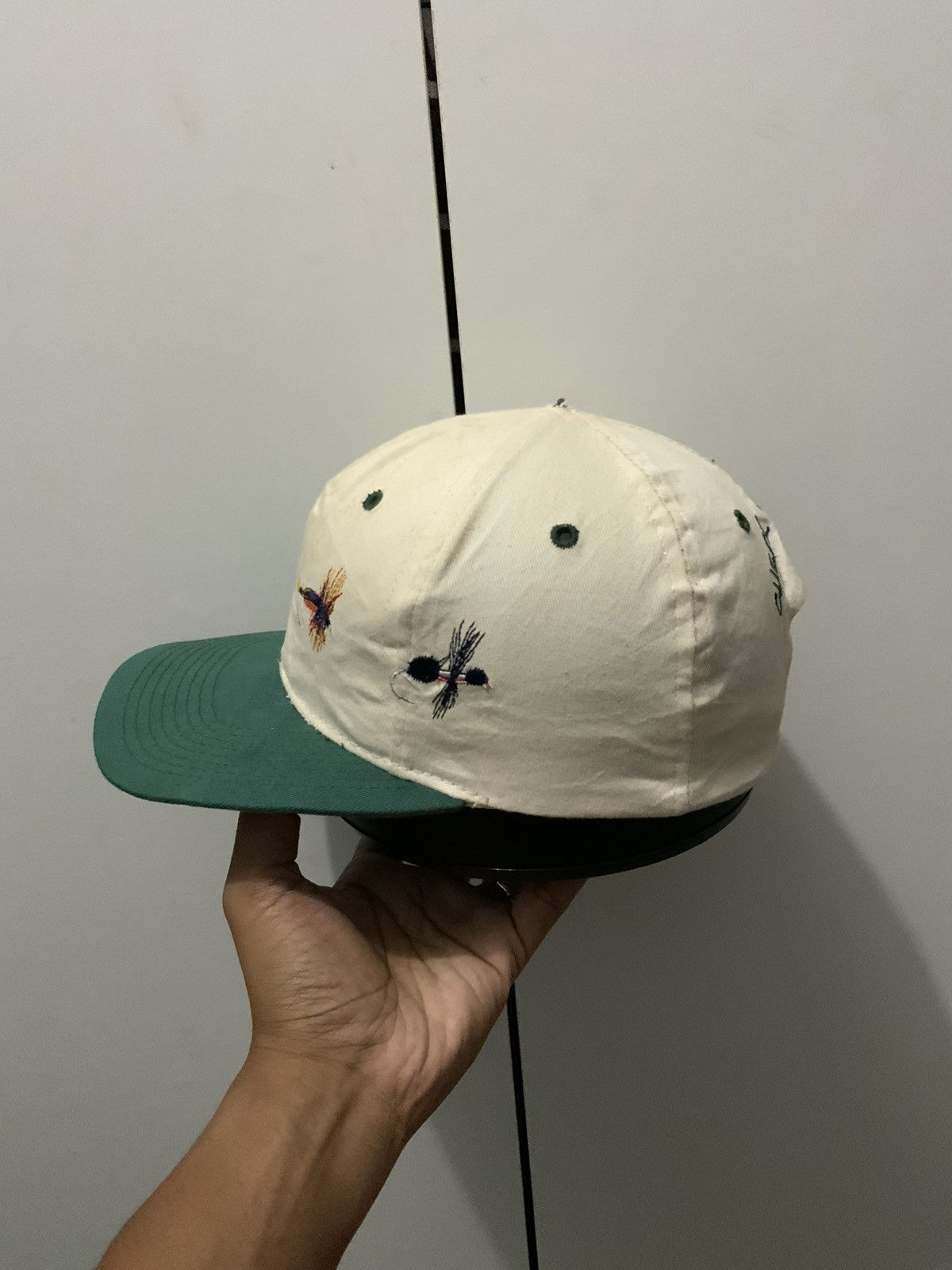 Vintage Vintage Young An Check Your Fly Fishing Hat Cap Size ONE SIZE - 3 Thumbnail