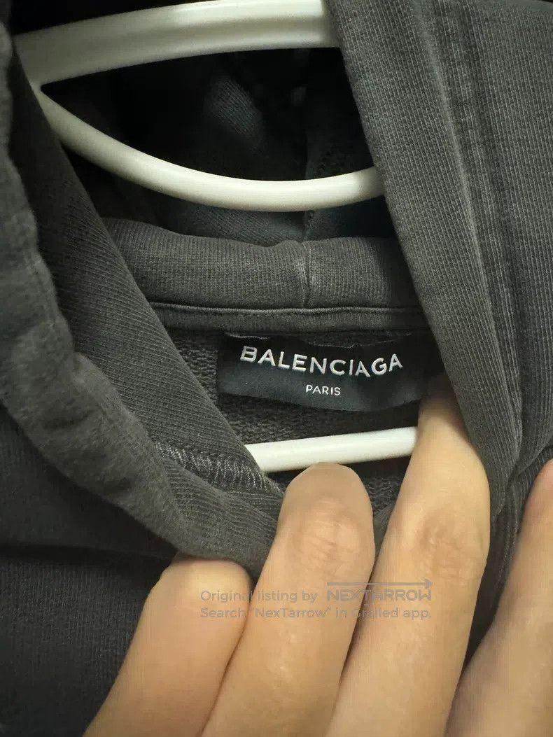 Balenciaga Balenciaga Gray men's sweatshirt/hoodie Size US S / EU 44-46 / 1 - 6 Thumbnail