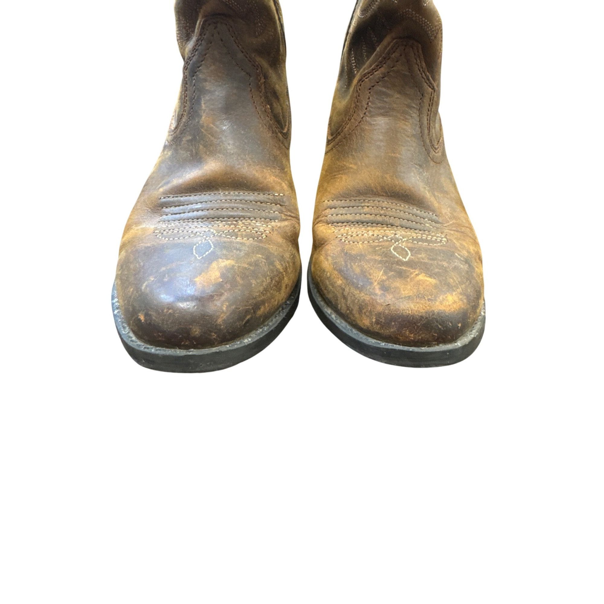 Ariat Ariat Womens Ankle Leather Western Boots Size 4 SKU 6851 Size US 4 / IT 34 - 5 Thumbnail
